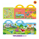 Album-de-Adesivos-Reutilizavel-Dinossauro-Compre antes que acabe