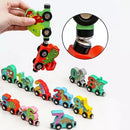 Brinquedo do Trem Magnético com Numeros e Dinossauro