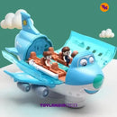 Aviao Musical com Led Super Divertido da ToylandiaKids