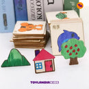 Brinquedo de Desenhar e Colorir Color Montessori de Madeira - Colorir e Desenhar de Maneira Prática da Toylandia Kids