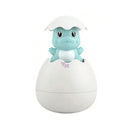 Chuveirinho de Banho Infantil- Brinquedo de Agua de Ovo com Dino Azul - ToylandiaKids