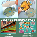 Detalhes do Livro Interativo Montessori da Toylandia Kids