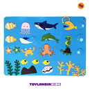Felt landia - modelo animais do mar