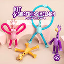 Kit com Quatro Girafinhas Melman