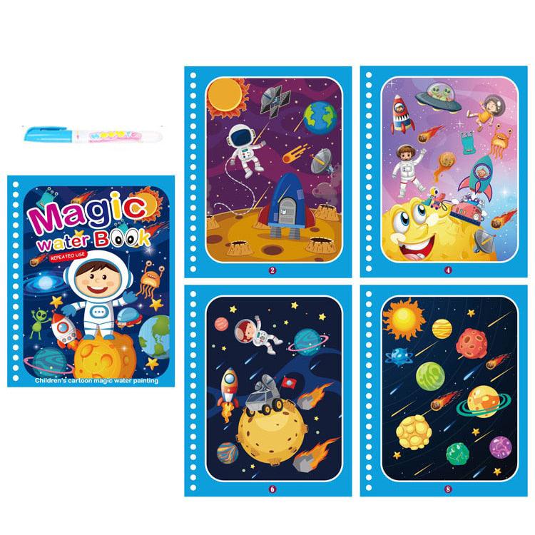 Magic WaterBoom -Livro Mágico para Colorir Mágico 