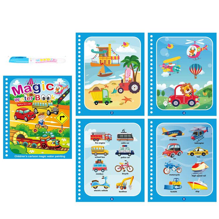 Magic WaterBoom -Livro Mágico para Colorir Mágico 