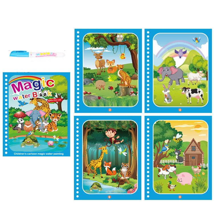 Magic WaterBoom -Livro Mágico para Colorir Mágico 