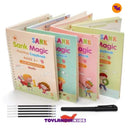 Kit Quatro Livros de Caligrafia Reutilizavél