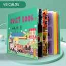 Livro Interativo Montessori Veiculos da Toylandia Kids