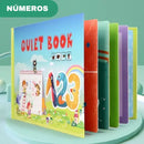 Livro interativo Montessori de numeros