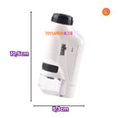 Mini Microscópio Infantil Portátil 120x
