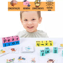 Puzzle Card Jogo Infantil de Melhorias