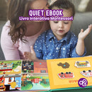Livro Interativo Montessori QuietBook - Educação Infantil + Brinde Exclusivo
