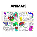Bobina Criativa Para Colorir Animais