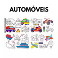 Bobina Criativa Para Colorir Automoveis
