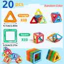 Kit Tiles Magnéticos - Monte Centenas de Formas