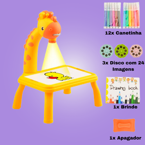 Table Adventure Kids Amarelo