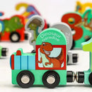 Trem Magnético de Dinossauro